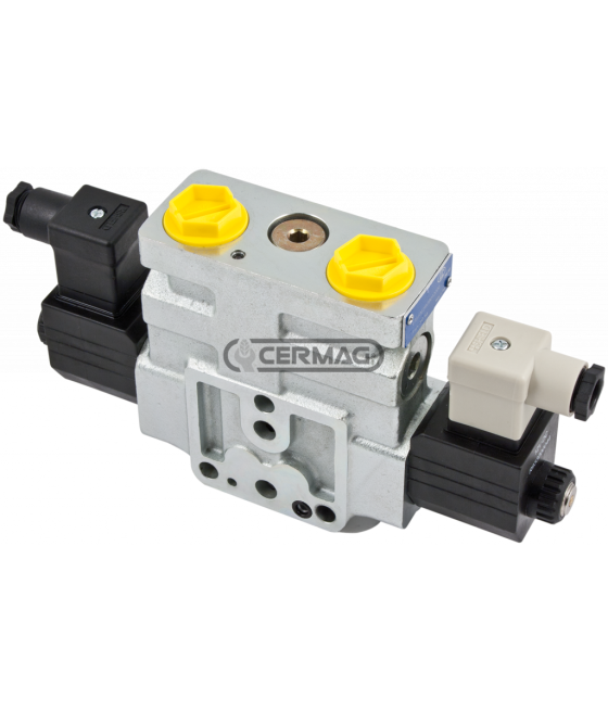 Elemento singolo elettrodistributore - 12 V ON-OFF in LS - compensato